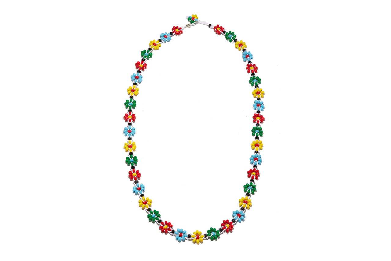 Flower Seed Beaded Short Necklace – US Jewelry House